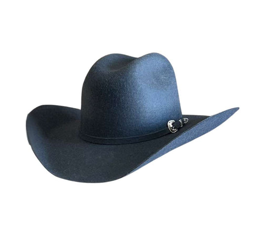 Texana Lana Gris Oxford - Copa Baja Falda Grande