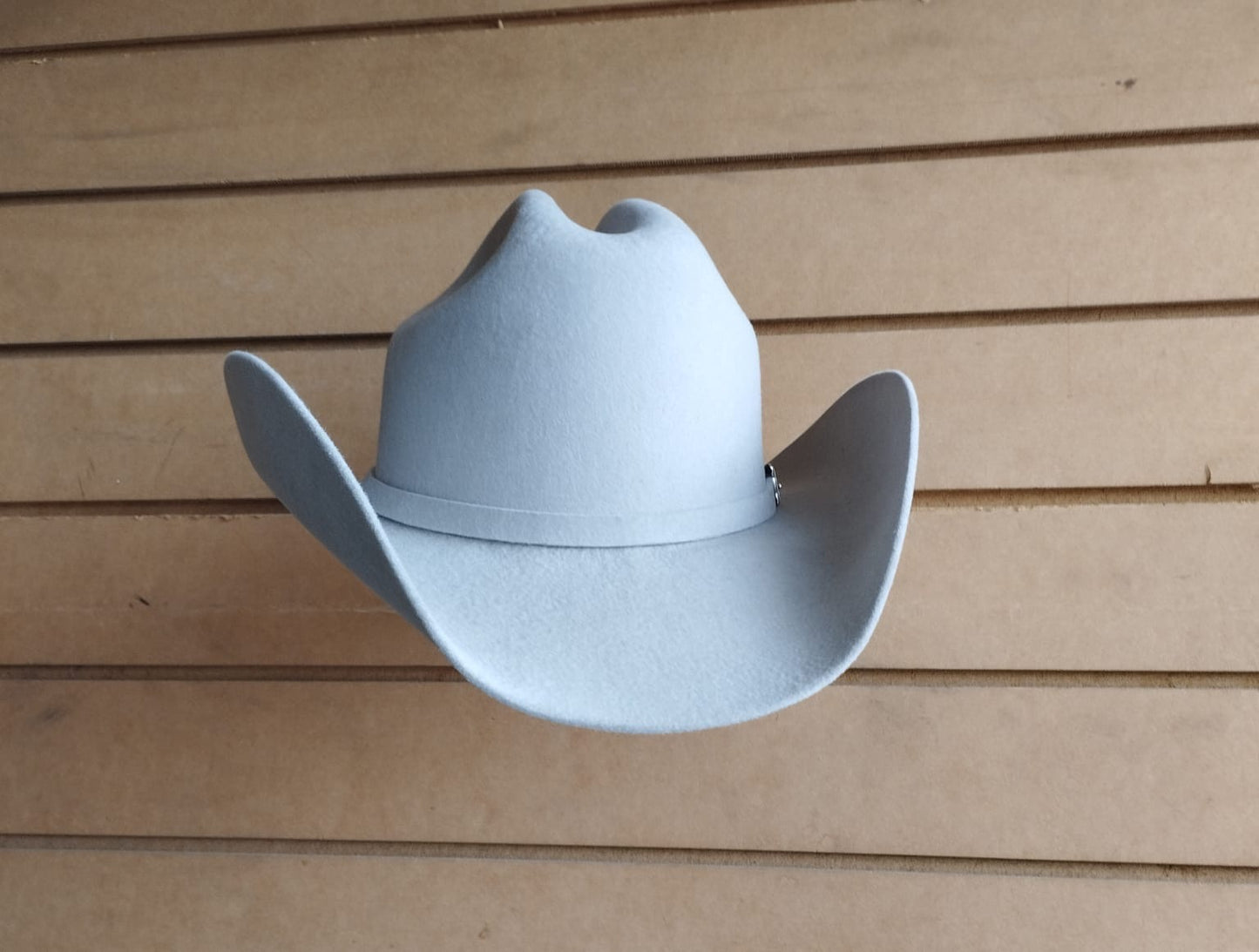 Texana de Lana Gris Americana Baja Falda Grande