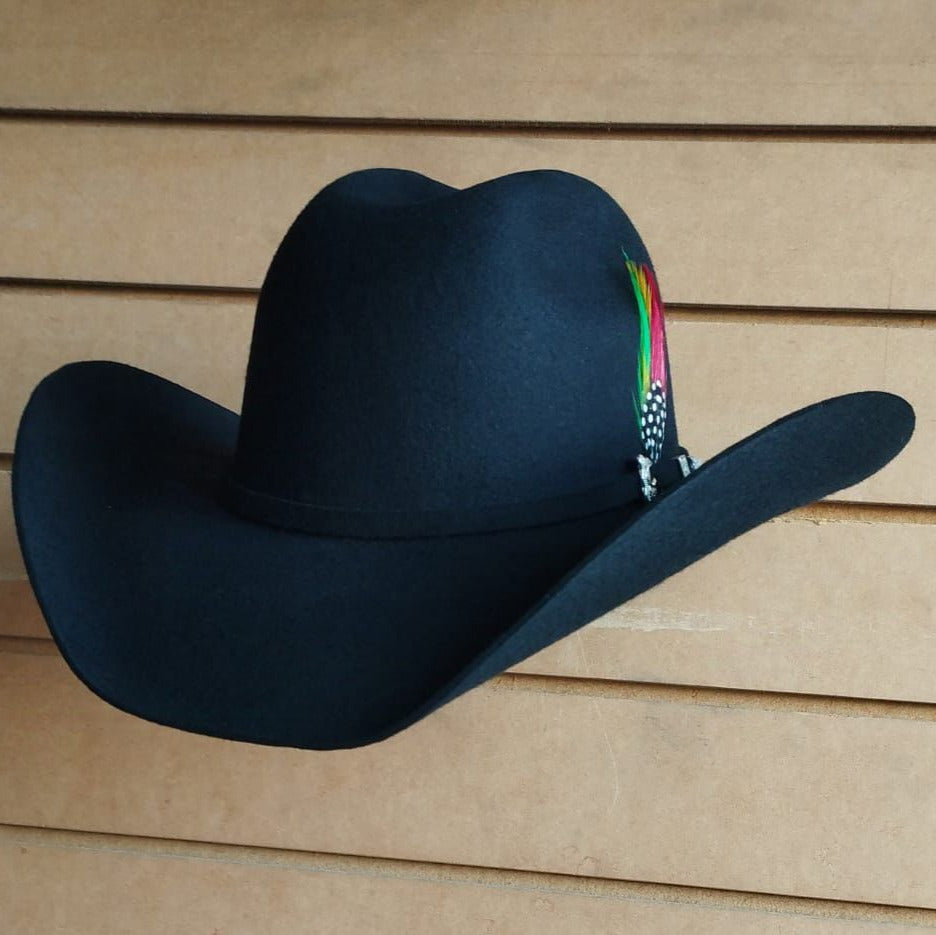 Sombrero Texano Negro Dallas (Hombre) | Vic Hats