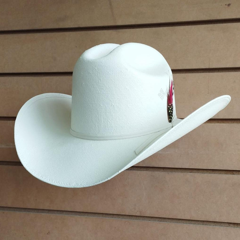 El #1 - Sombrero 1000X - Palma Fina - Americana Baja - Falda Grande
