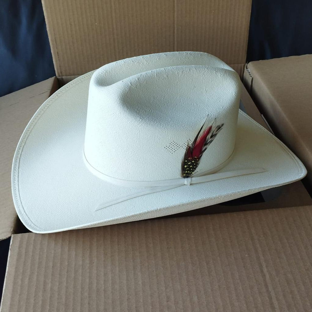 El #1 - Sombrero 1000X - Palma Fina - Americana Baja - Falda Grande