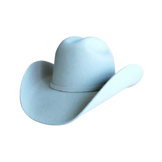 Texana de Lana Gris Americana Baja Falda Grande