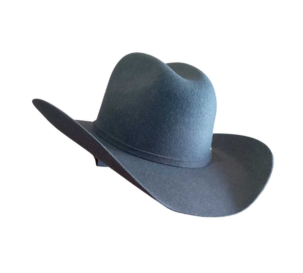 Texana Lana Gris Oxford - Copa Baja Falda Grande