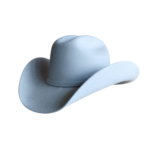Texana de Lana Gris Americana Baja Falda Grande