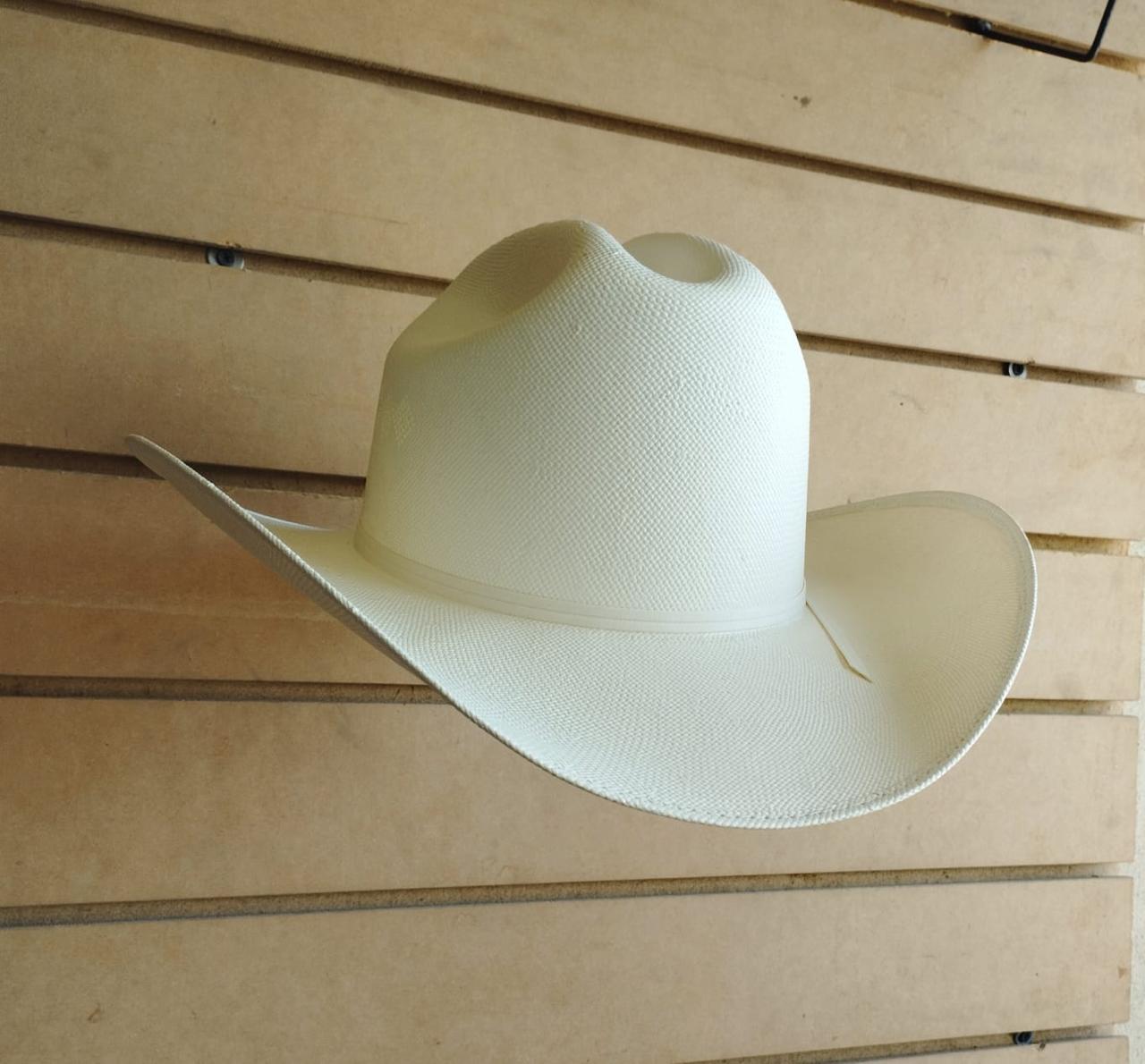 El #1 - Sombrero 1000X - Palma Fina - Americana Baja - Falda Grande