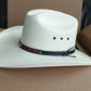 Sombrero Caudillo Especial - Calidad 100X, Copa Baja Americana, Falda Grande Refaldeada