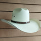 Sombrero Caudillo Especial - Calidad 100X, Copa Baja Americana, Falda Grande Refaldeada