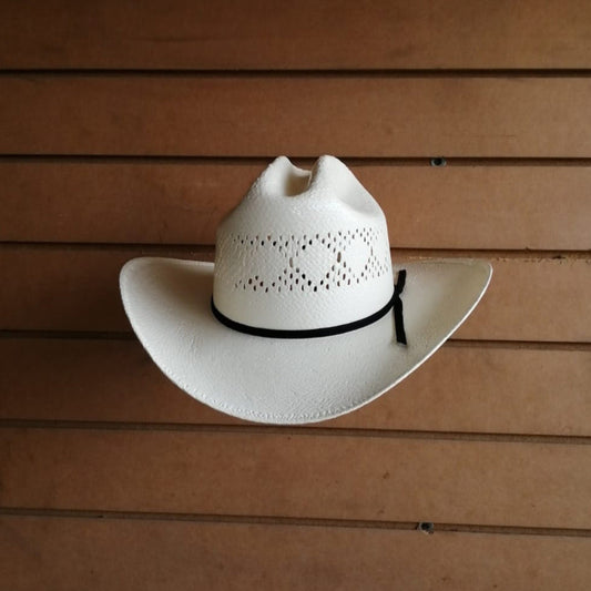 sombrero de palma con respiracion vaquero mexicano